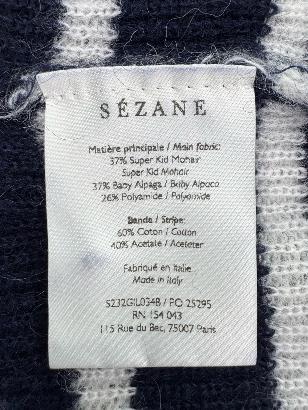 Sezane Gaspard Cardigan - Picture 7 of 12